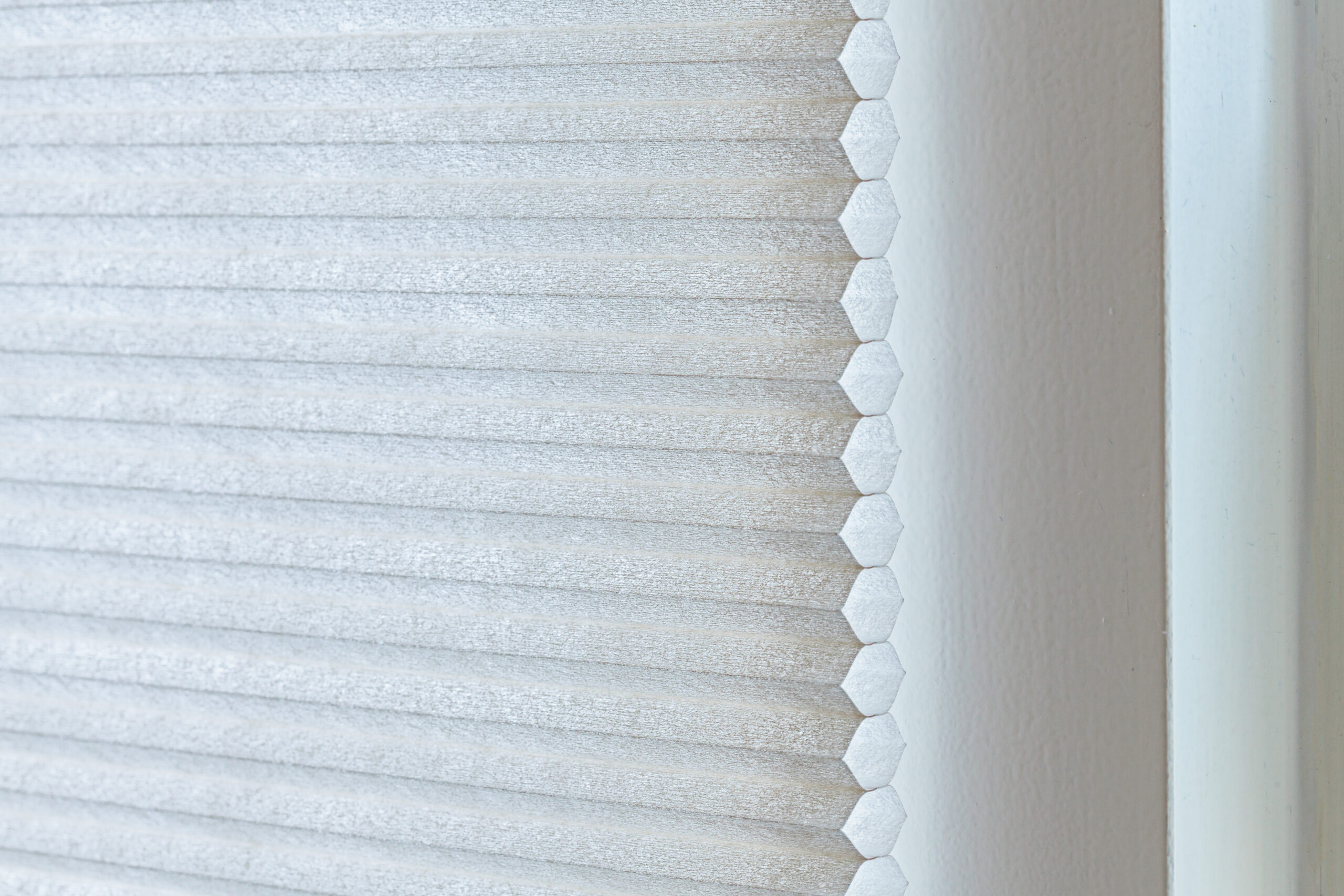 Renaissance Interiors suggested choice of blind t help keep the heat in this winter